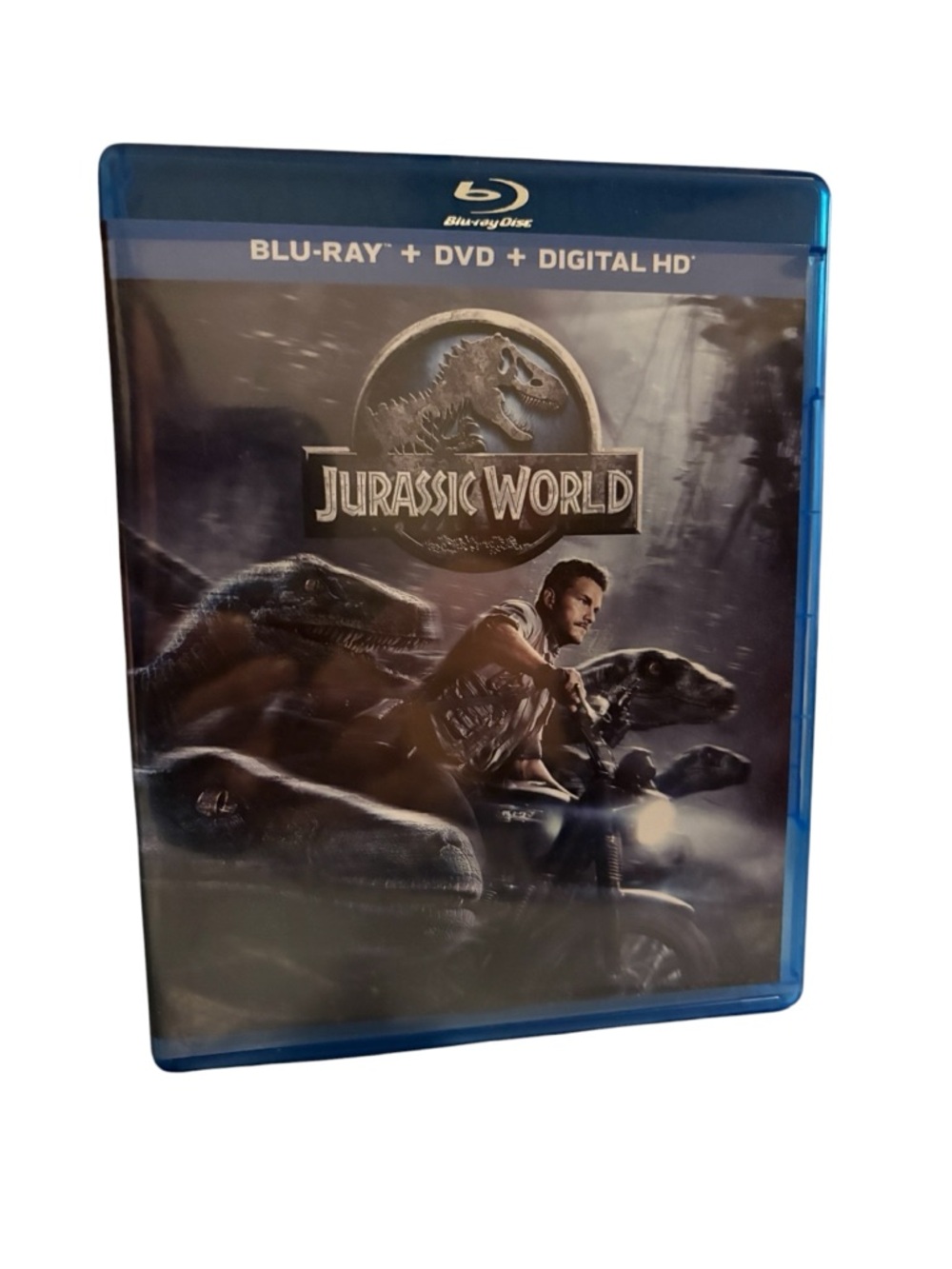 Jurassic World Blu-ray + DVD + Digital HD Pre-owned